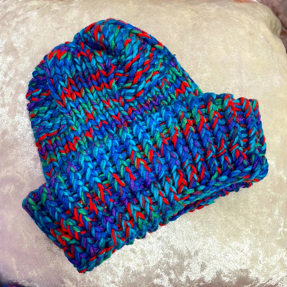 Hand made Knitted beanie